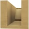 Ekena Millwork 4in. W x 4in. H x 12in. L Burlington Woodgrain TimberThane Rafter Tail, Primed Tan RFTUR04X04X12BURRCPR - alternate 4